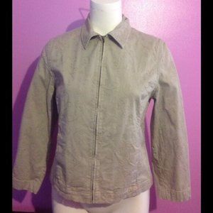 Talbot's Women's Zip up Jacket Size Medium